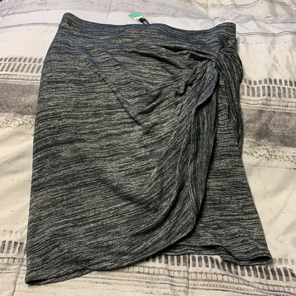 Goldray Esme knit skirt in Dark Gray, Medium, NWT